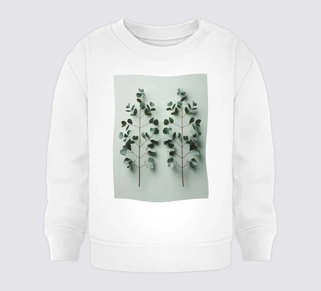 Par simétrico sudadera de bebé de Botanical Gallery