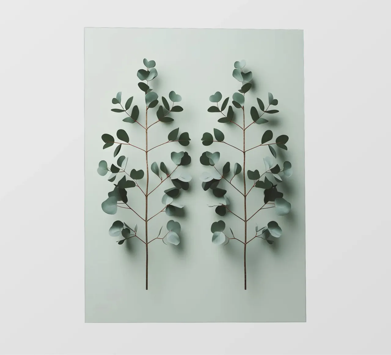 Coppia simmetrica telo in pvc da Botanical Gallery