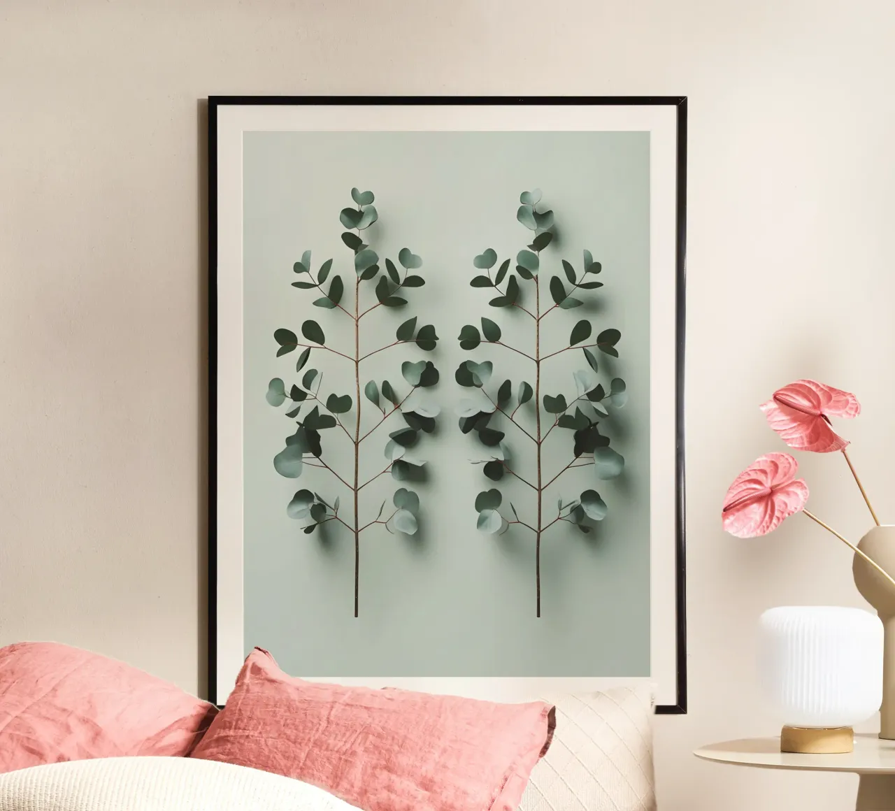 Par simétrico hahnemühle de Botanical Gallery