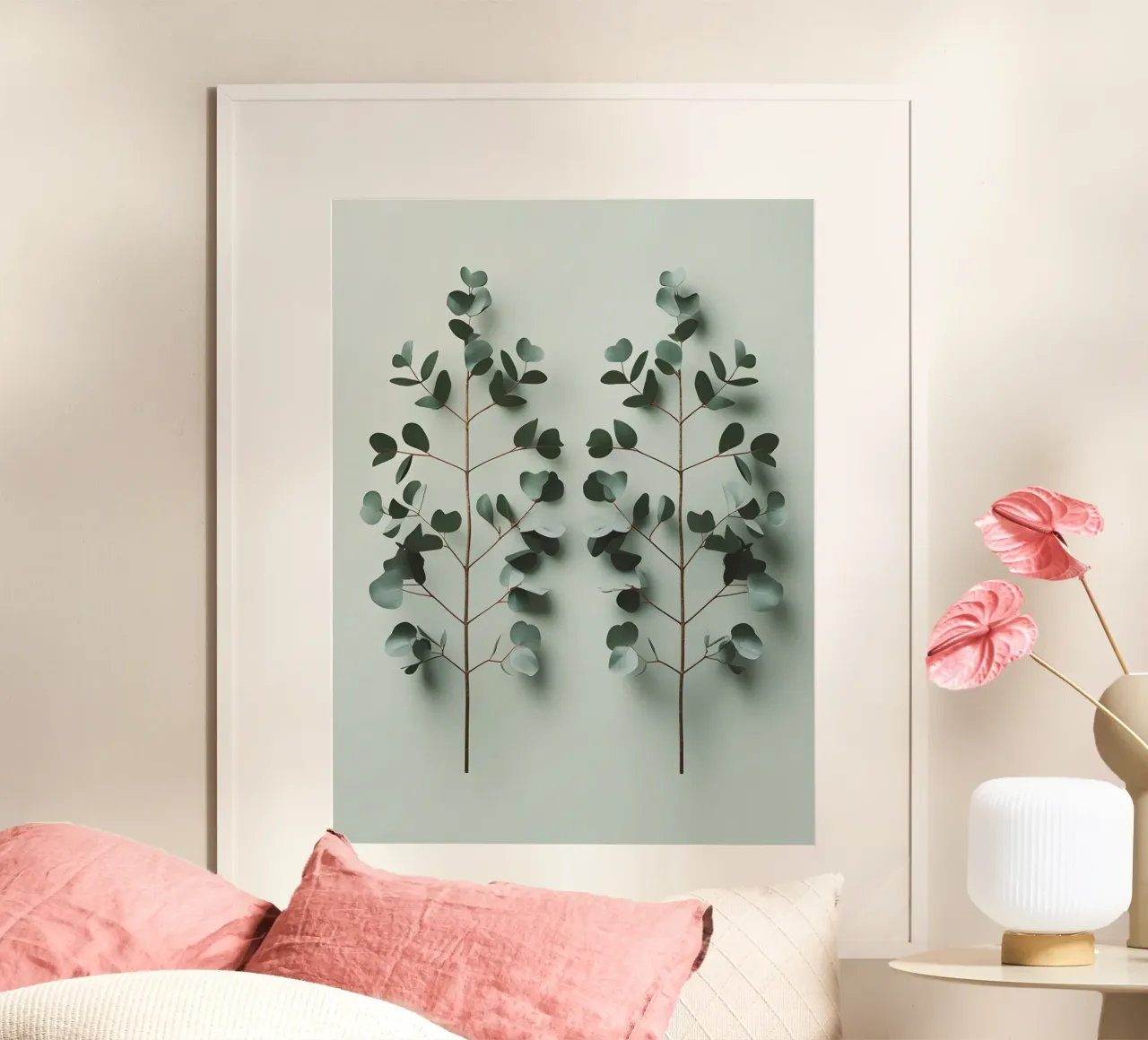 Par simétrico hahnemühle de Botanical Gallery