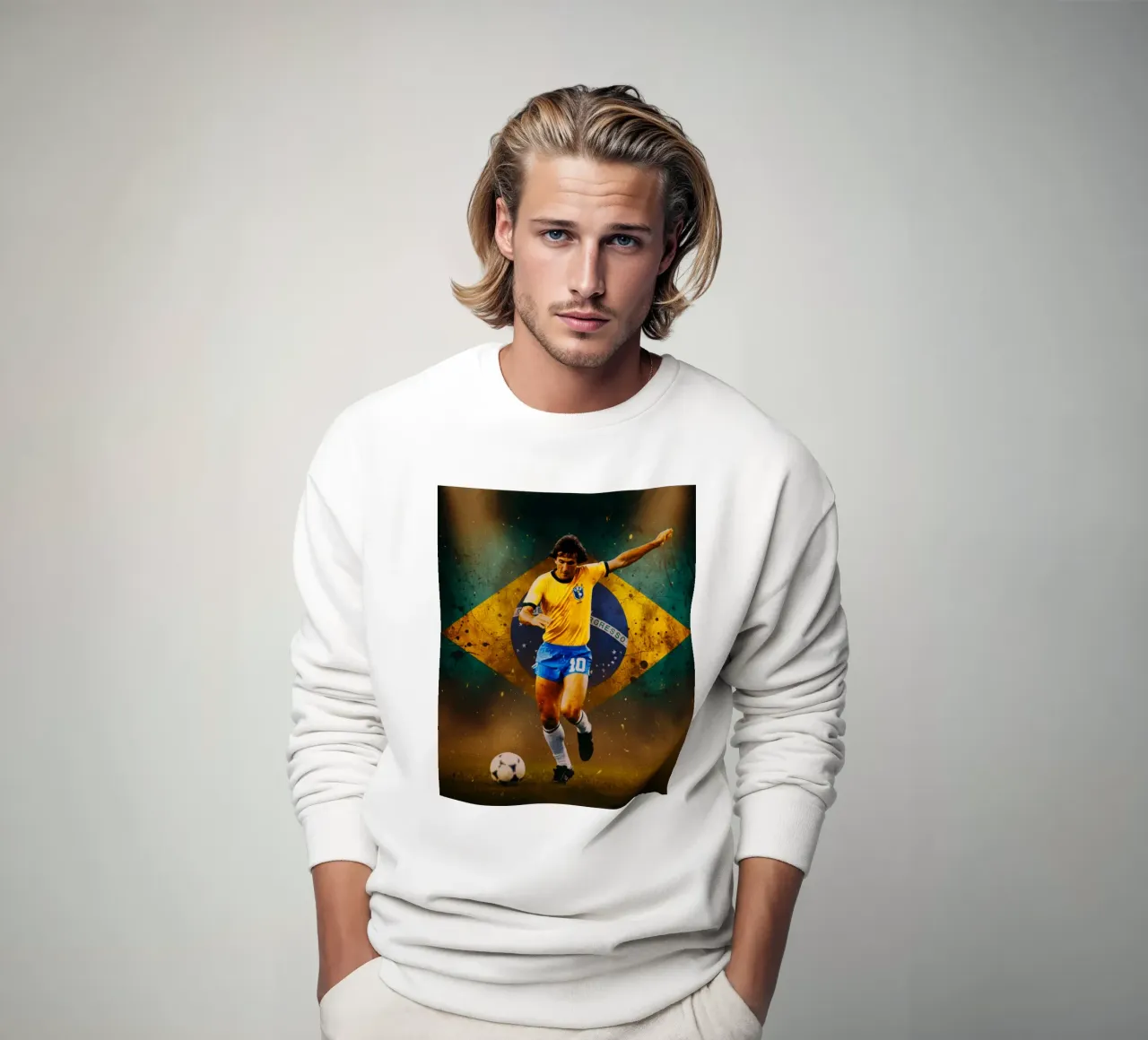 Zico la leggenda felpa da Lembayung art