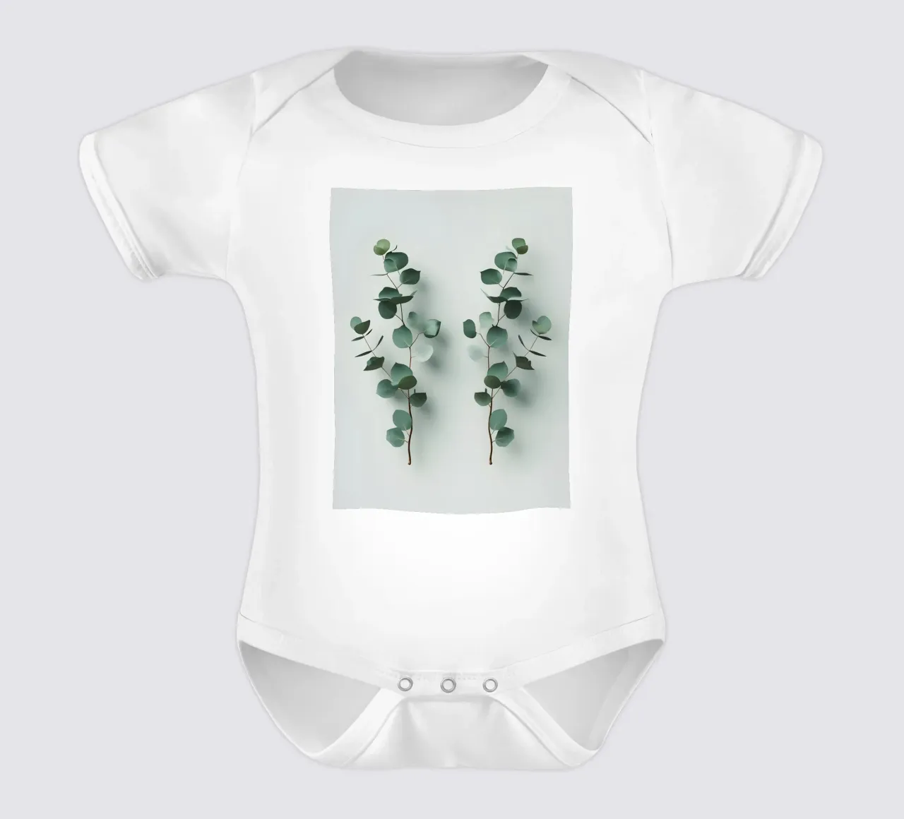 Par simétrico body de bebé de Botanical Gallery