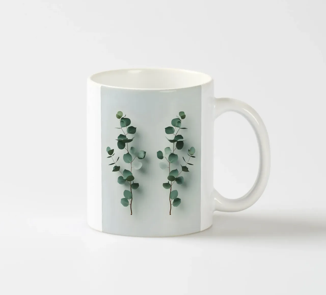 Coppia simmetrica tazza in ceramica da Botanical Gallery
