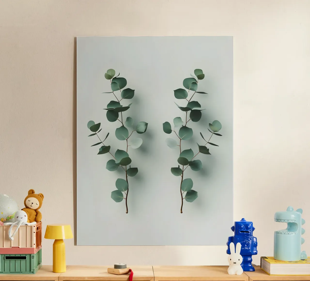 Par simétrico metacrilato de Botanical Gallery