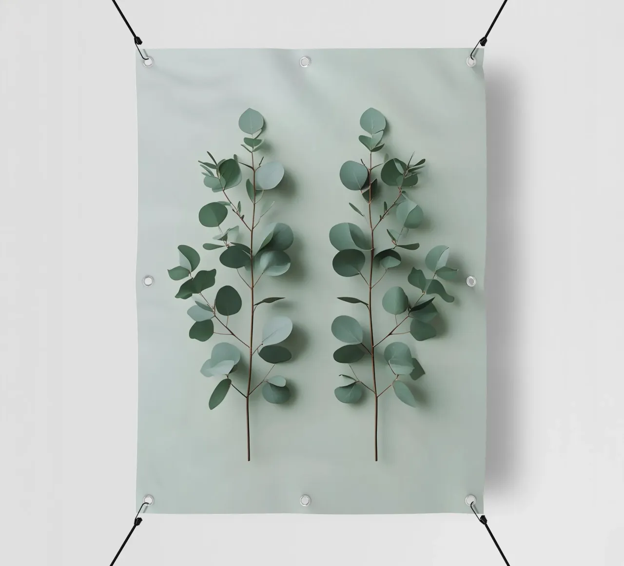 Coppia simmetrica telo in pvc da Botanical Gallery