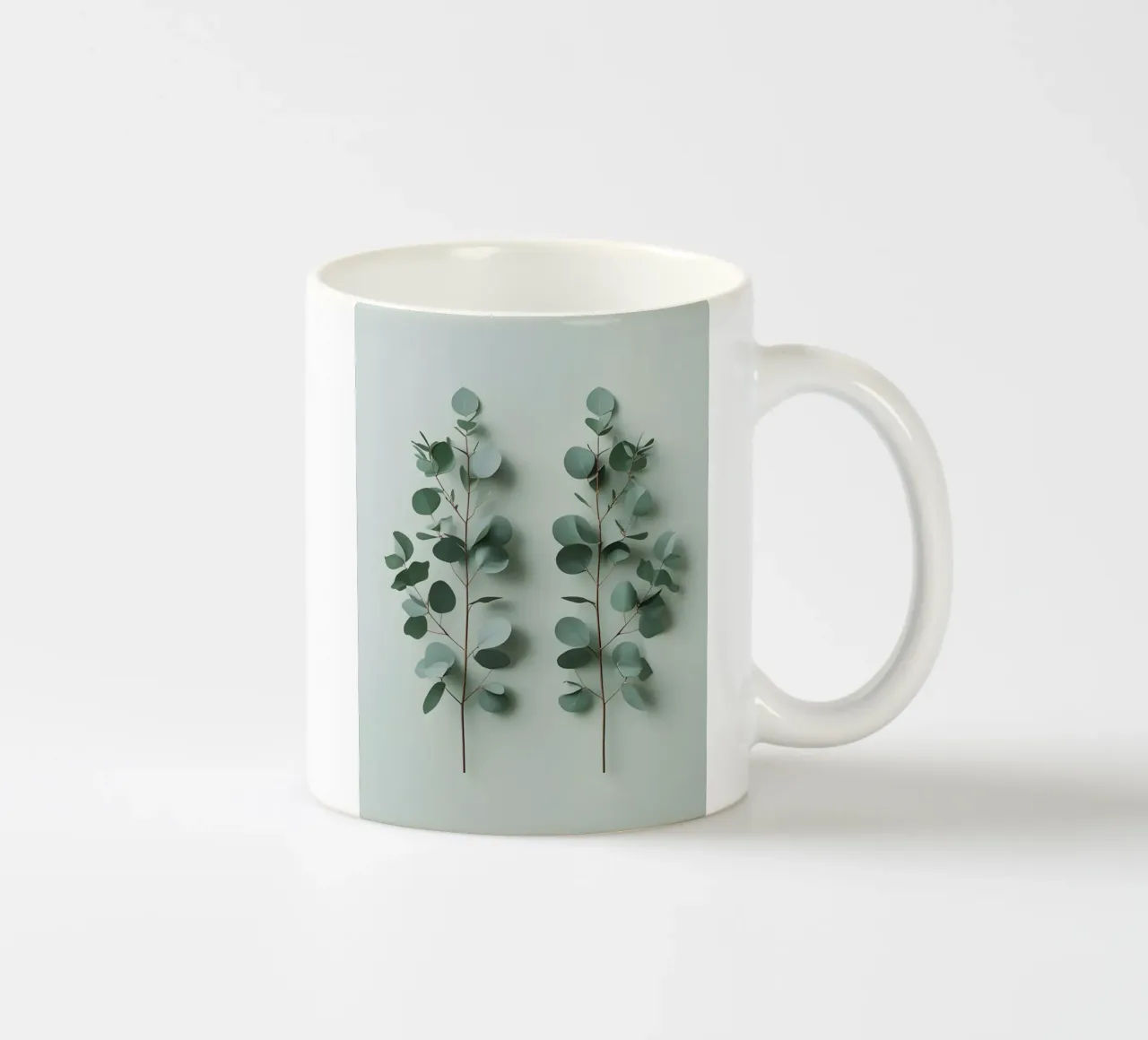 Coppia simmetrica tazza in ceramica da Botanical Gallery