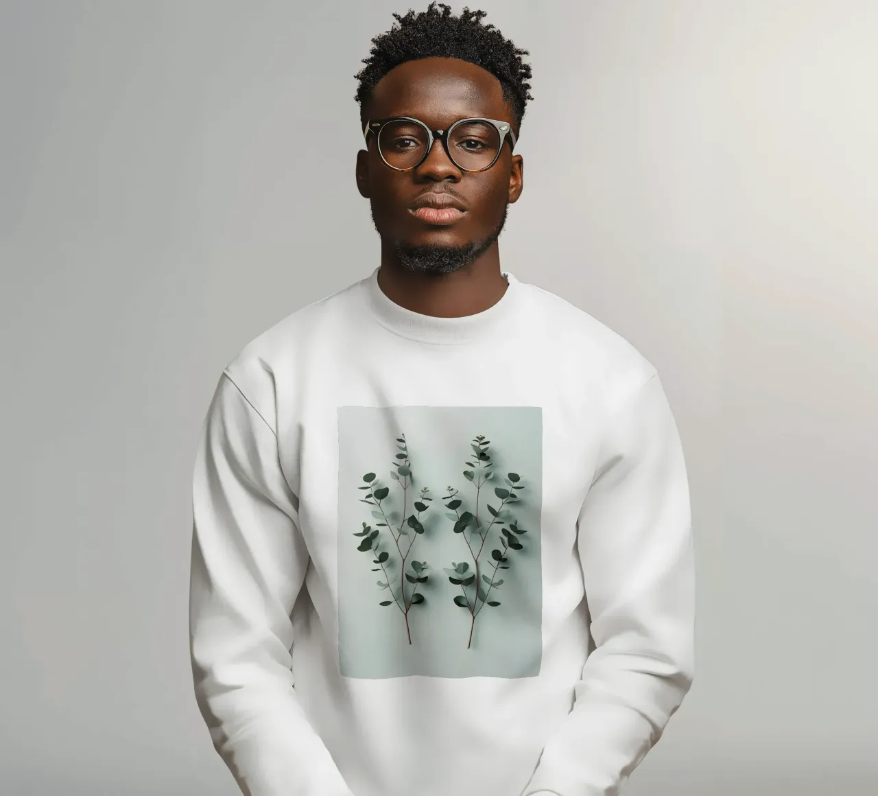 Par simétrico sudadera de Botanical Gallery
