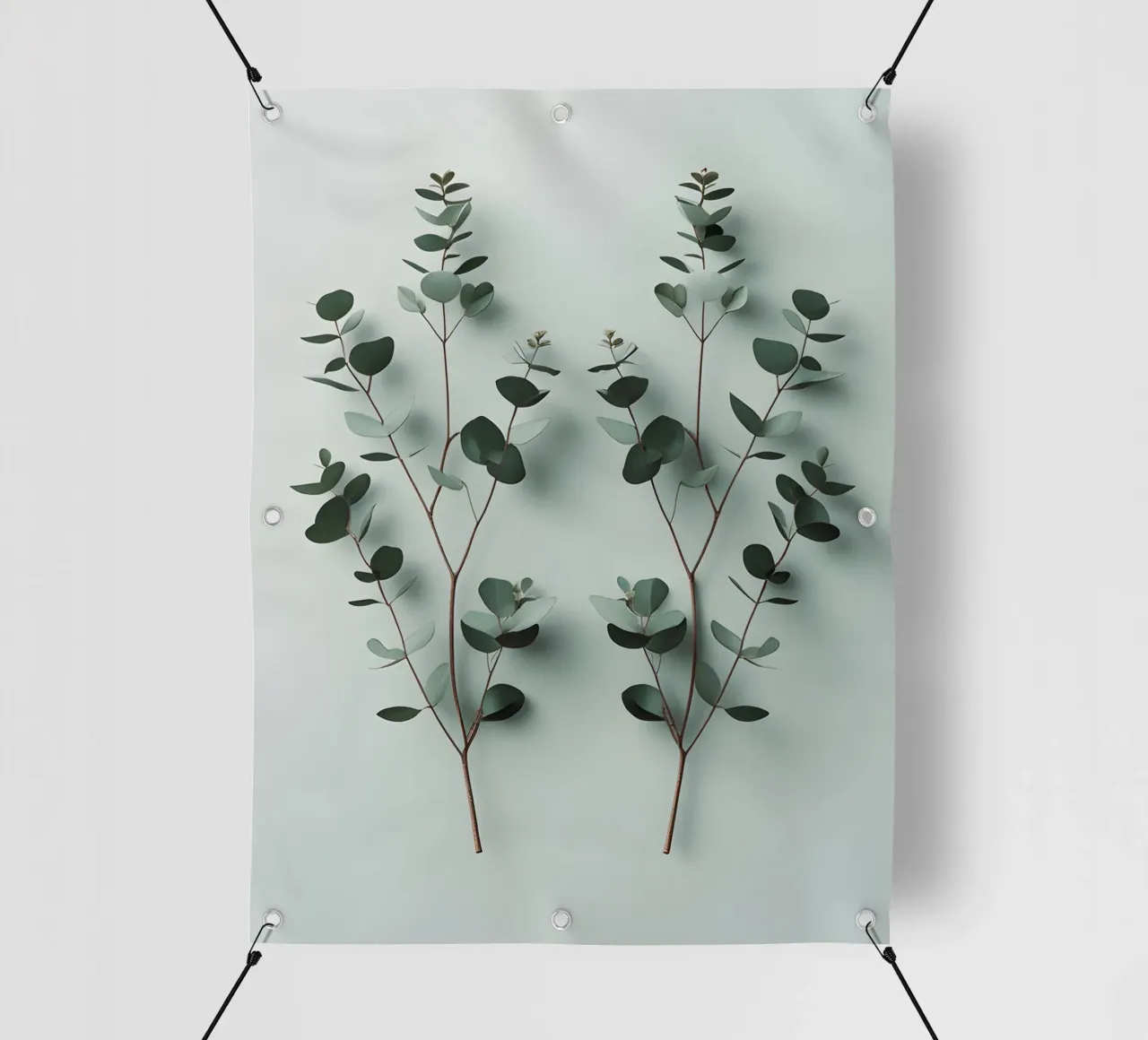 Coppia simmetrica telo in pvc da Botanical Gallery