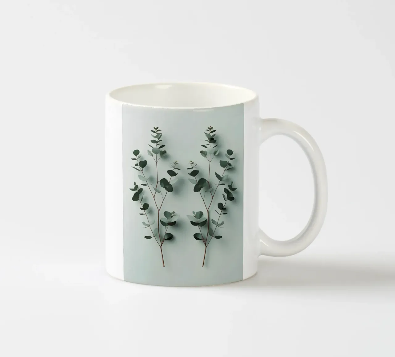 Coppia simmetrica tazza in ceramica da Botanical Gallery