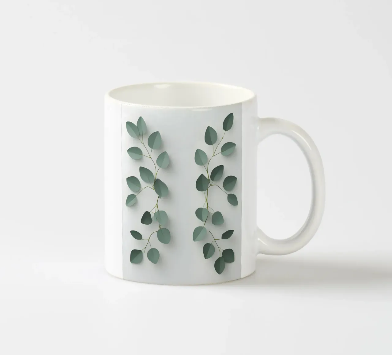 Coppia simmetrica tazza in ceramica da Botanical Gallery