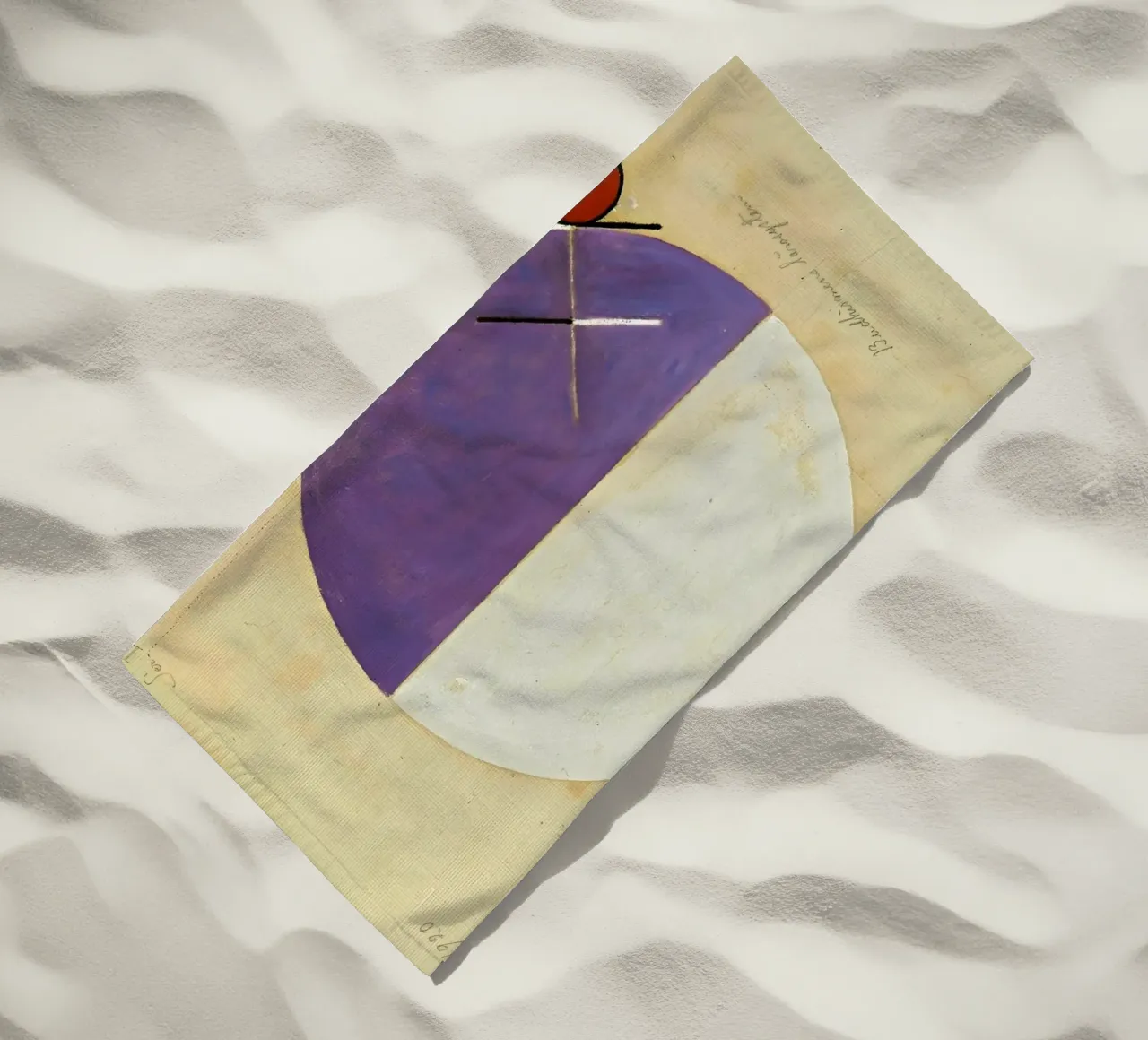 Hilma Af Klint - n. 3d Gli insegnamenti del buddismo, 1920 telo mare da William Store