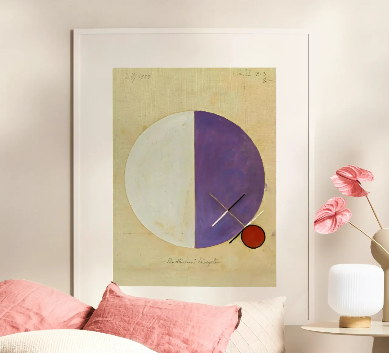 Hilma Af Klint - No. 3d The Teachings of Buddhism, 1920 hahnemühle by William Store