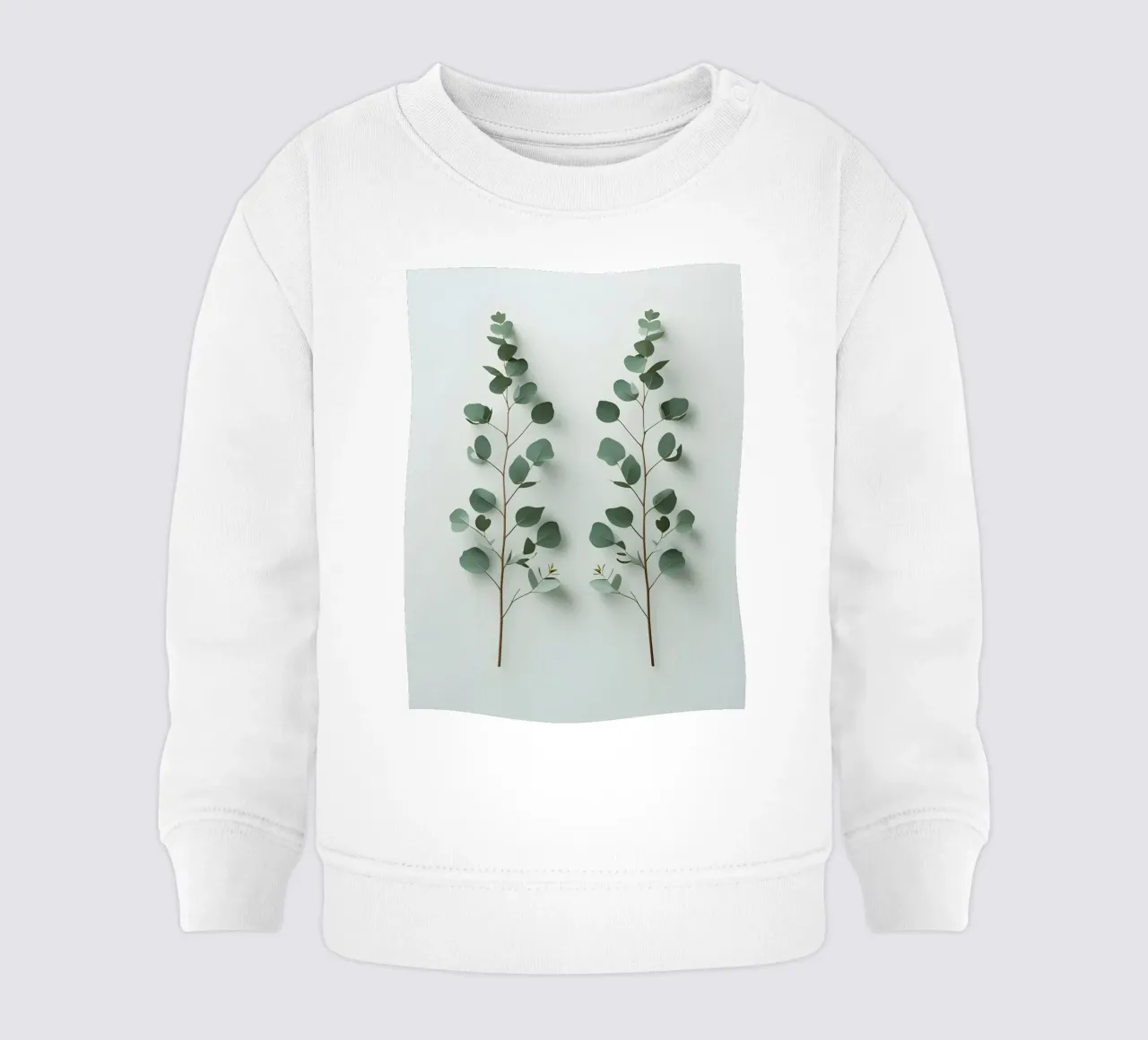Par simétrico sudadera de bebé de Botanical Gallery