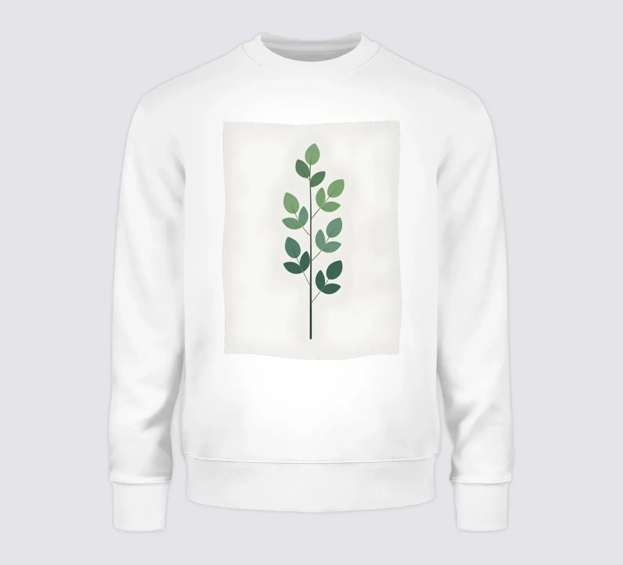 Singolo stelo minimalista felpa da Botanical Gallery