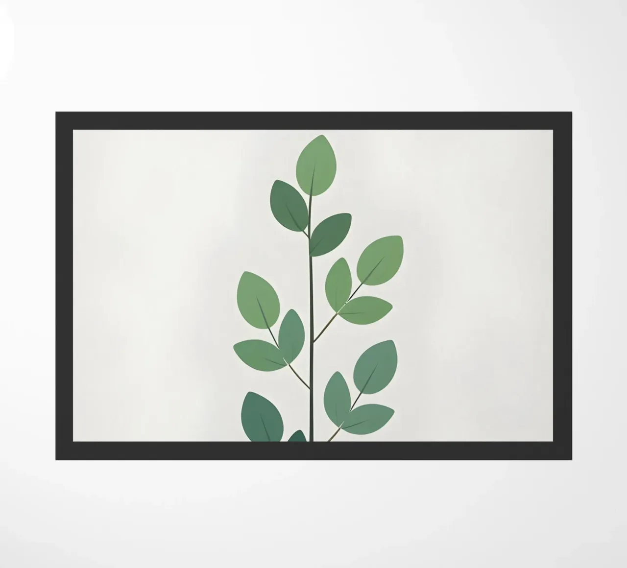 Singolo stelo minimalista zerbino da Botanical Gallery