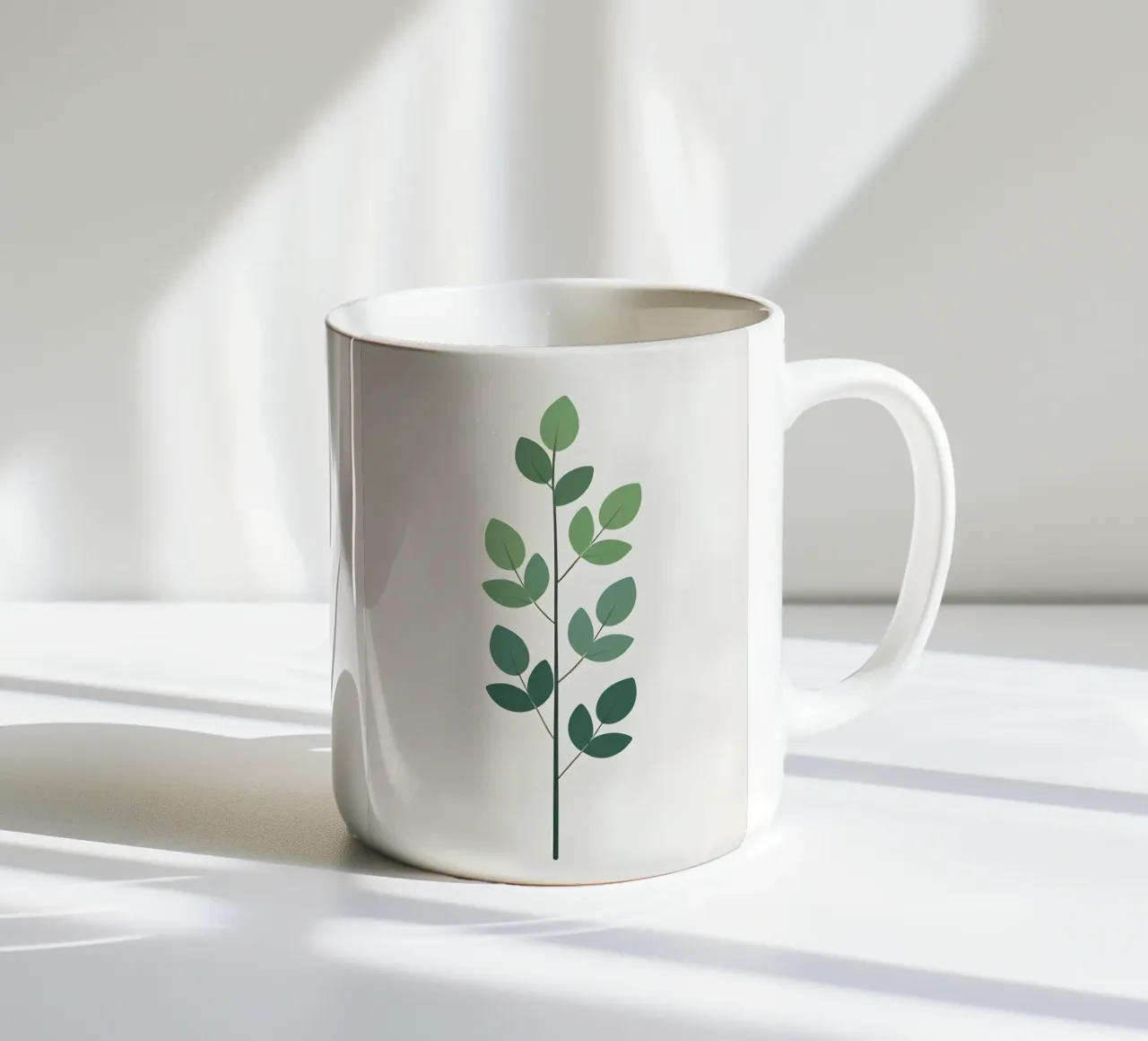 Singolo stelo minimalista tazza in ceramica da Botanical Gallery