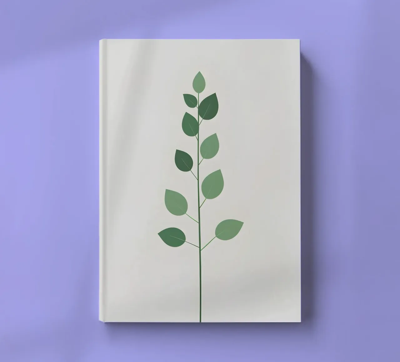 Minimalist Single Stem notebook by Botanical Gallery