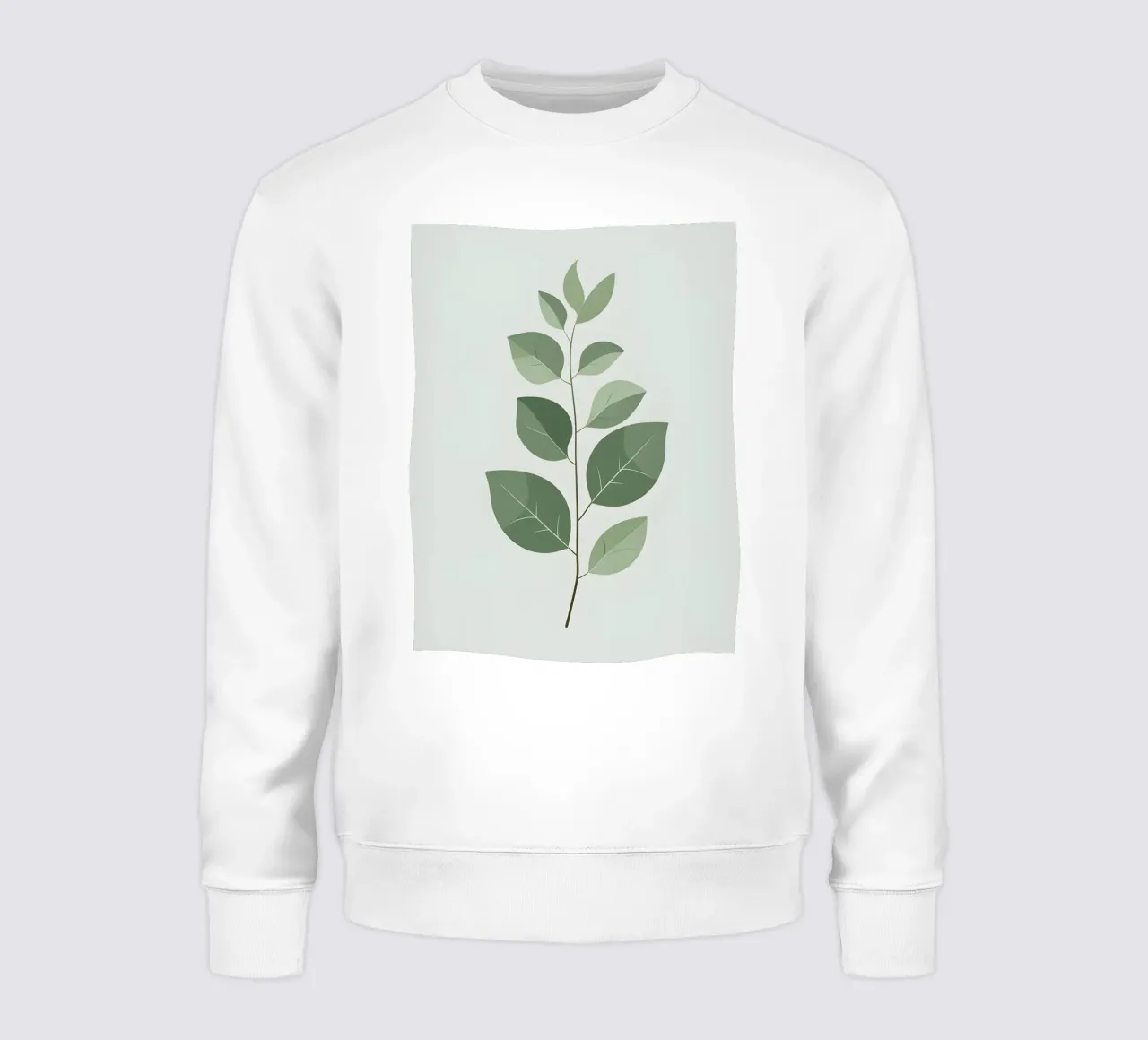 Singolo stelo minimalista felpa da Botanical Gallery