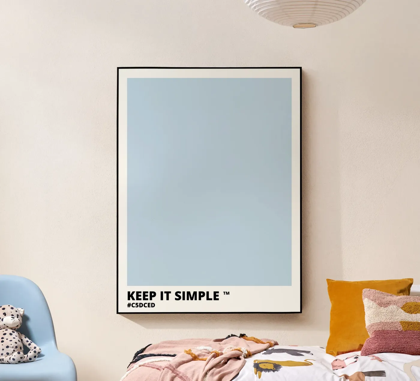 Keep it Simple - Light Blue Color plexiglass da Magnific