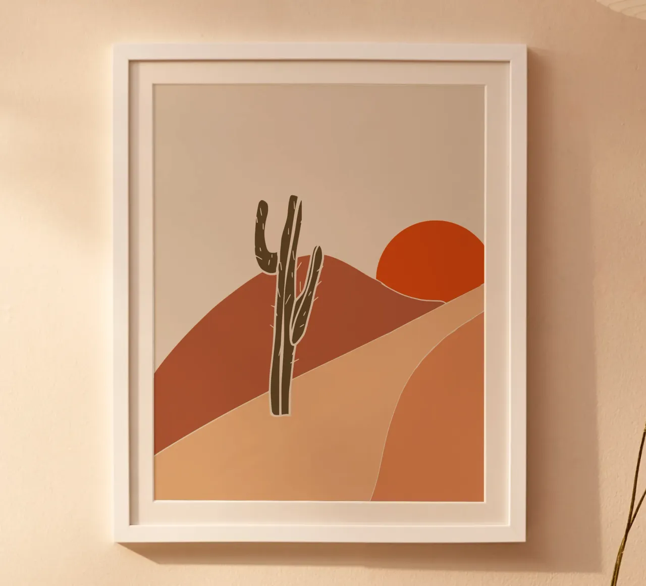 Paesaggio in terracotta 15 carta hahnemühle da Little Dean