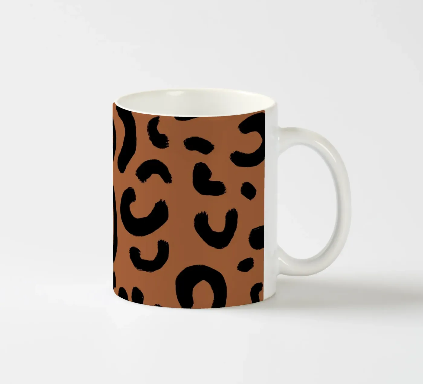 Leo Pattern ceramic mug by Studio ROSAGRAU