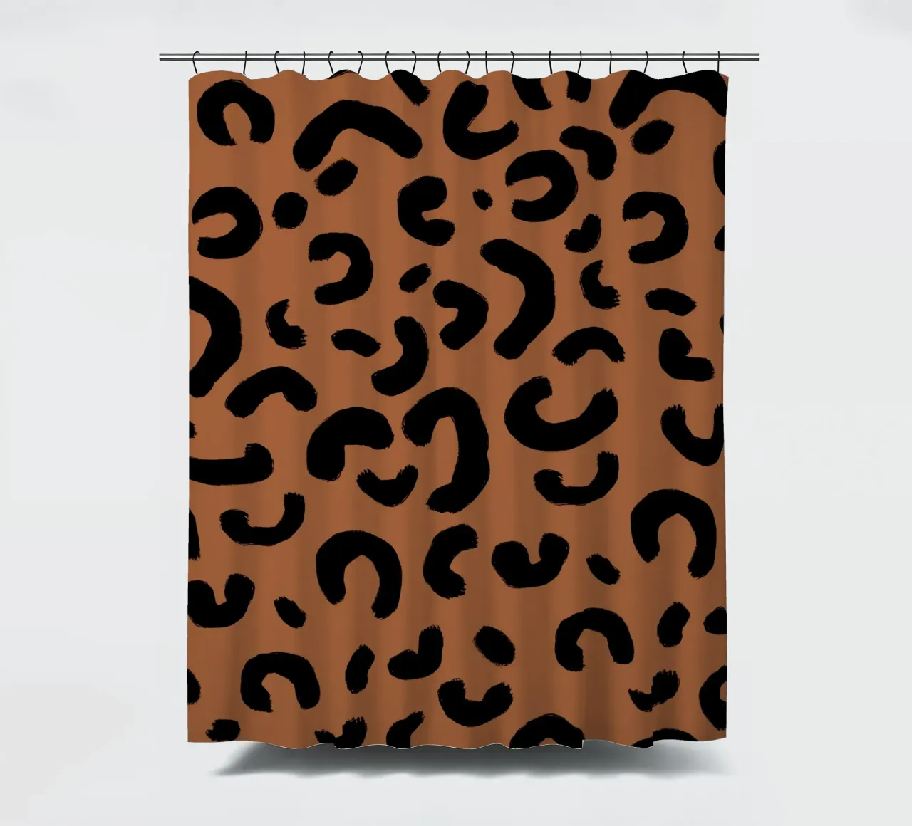 Leo Pattern Duschvorhang von Studio ROSAGRAU