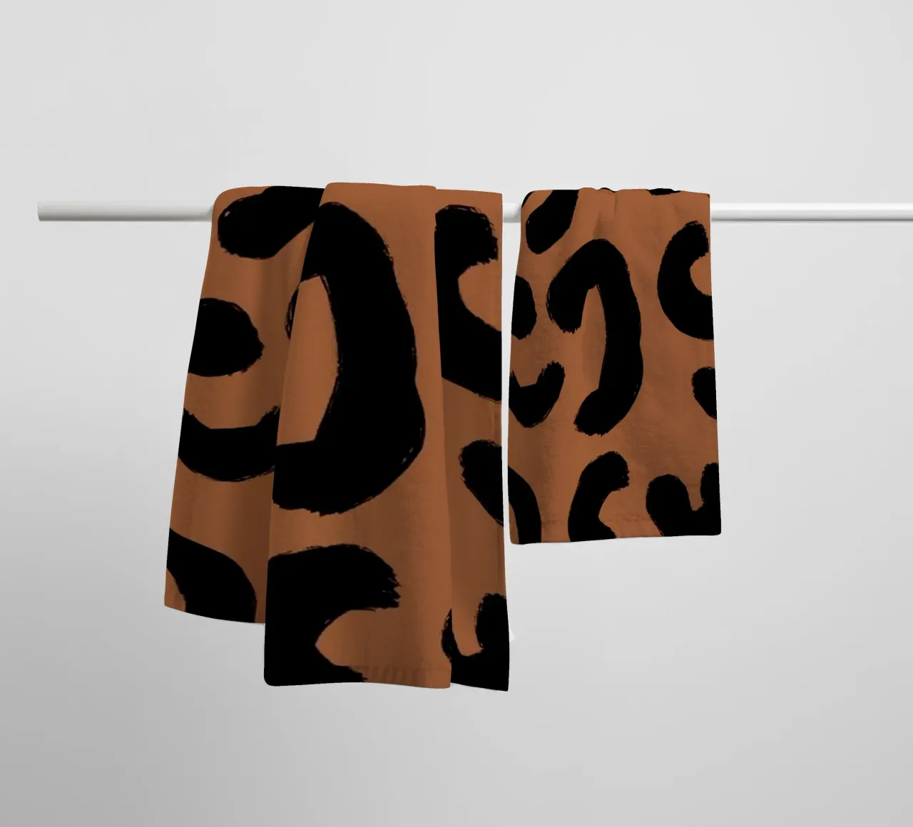 Leo Pattern badhanddoek van Studio ROSAGRAU