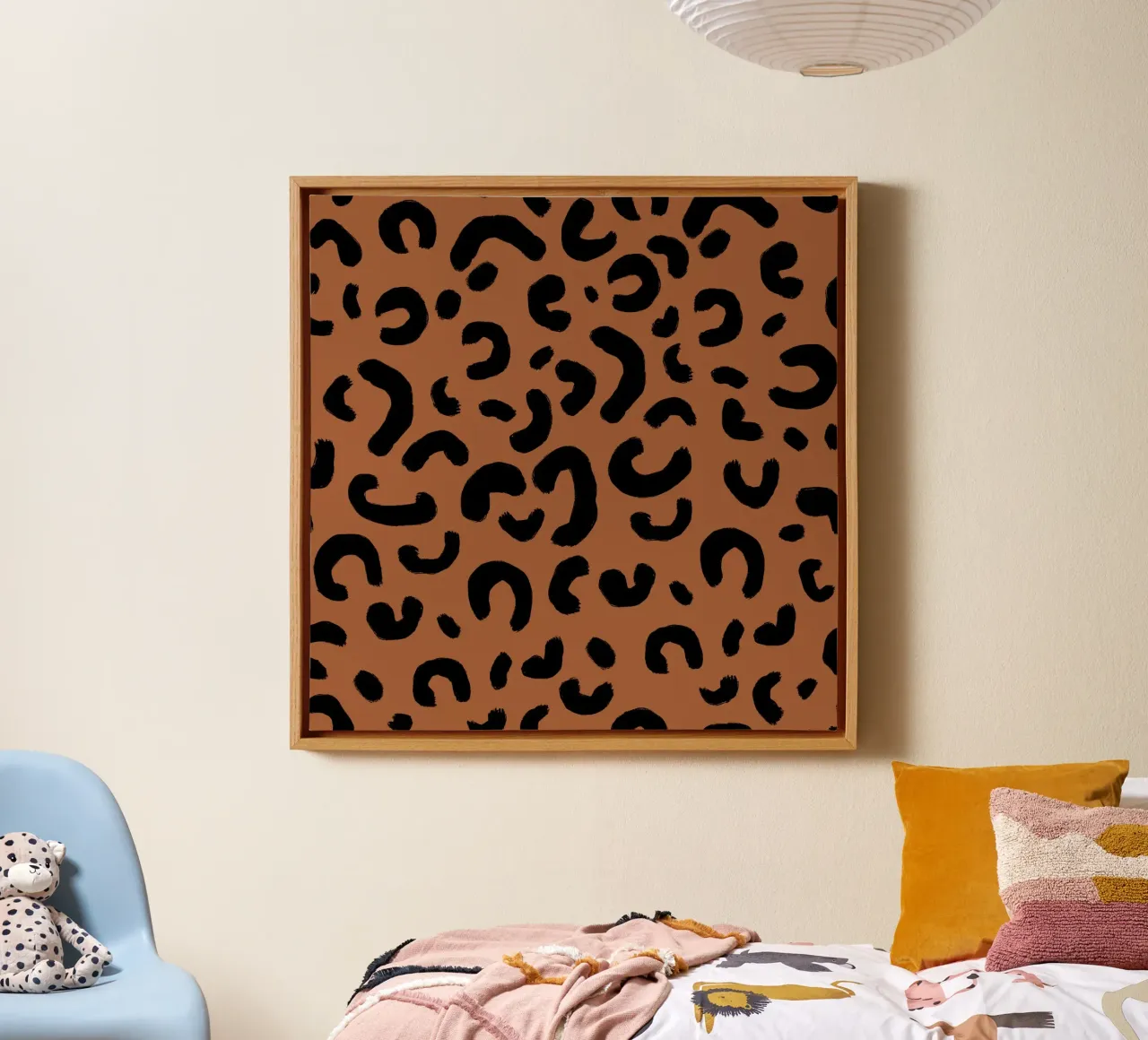 Leo Pattern canvas van Studio ROSAGRAU