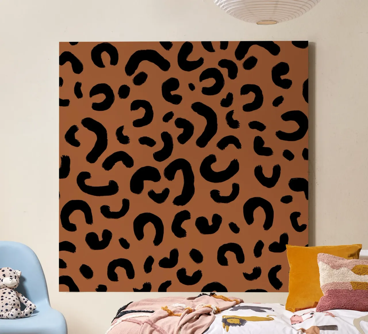 Leo Pattern canvas van Studio ROSAGRAU