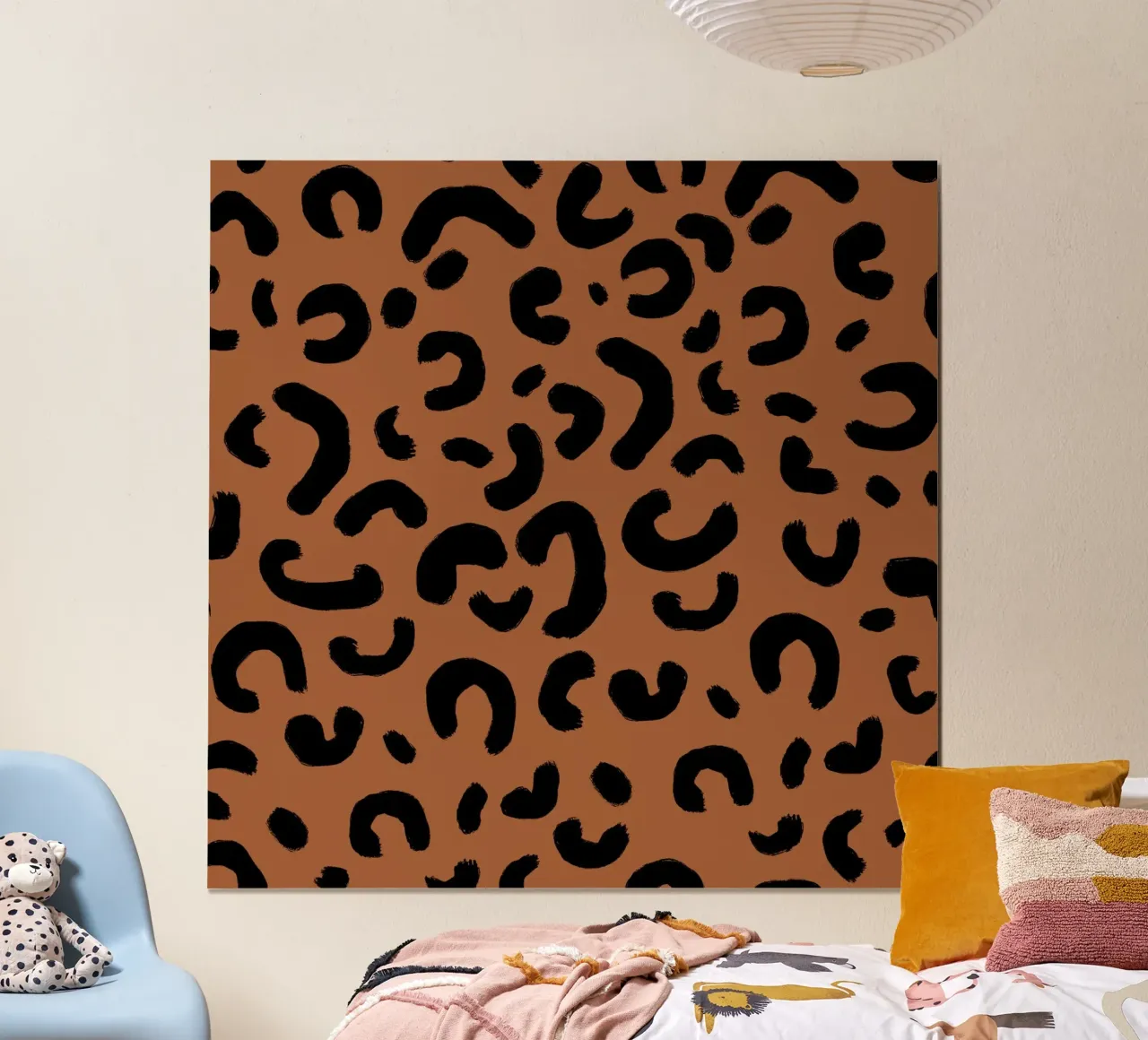 Leo Pattern poster van Studio ROSAGRAU