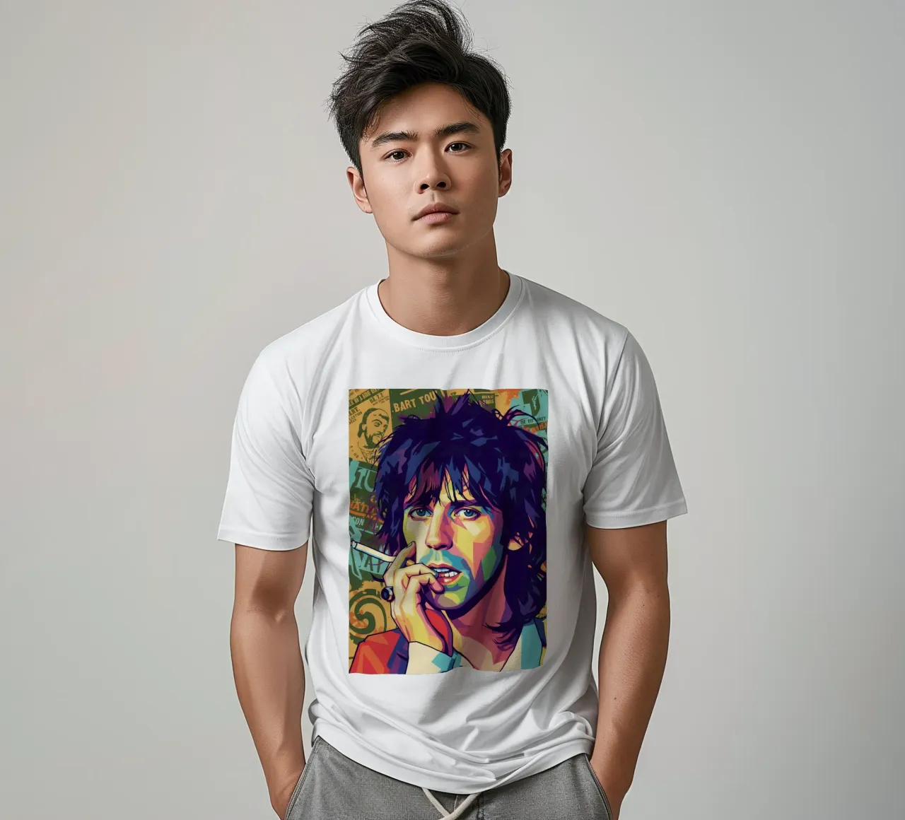 Keith Richards - Rolling Stones t-shirt da Hantamrata