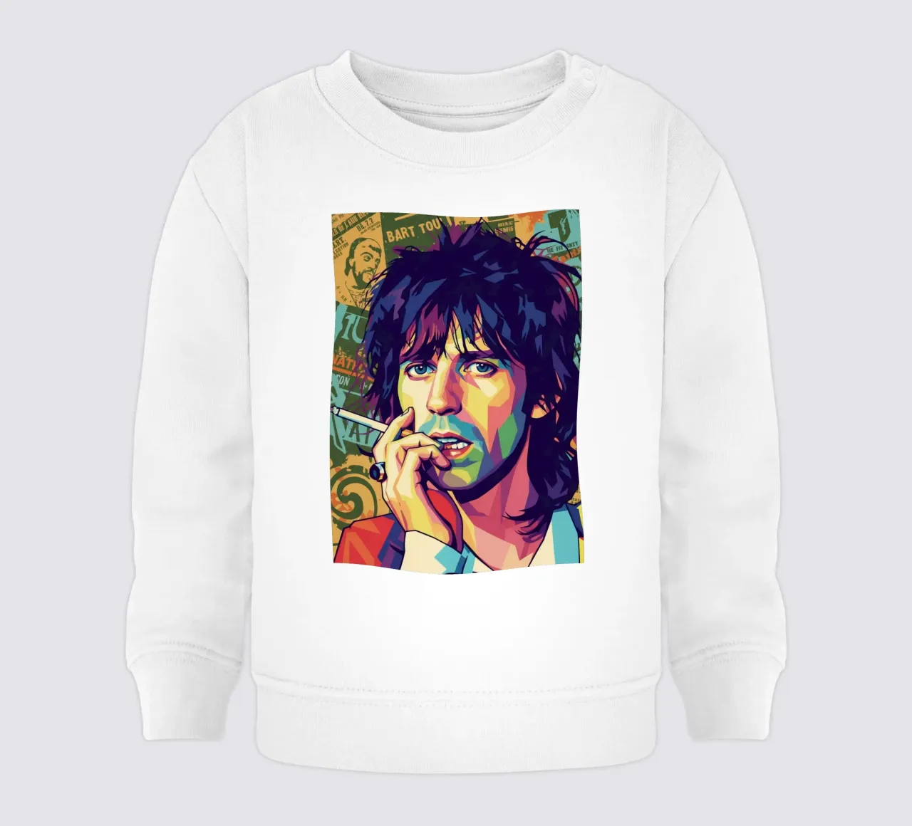 Keith Richards - Rolling Stones felpa neonato da Hantamrata