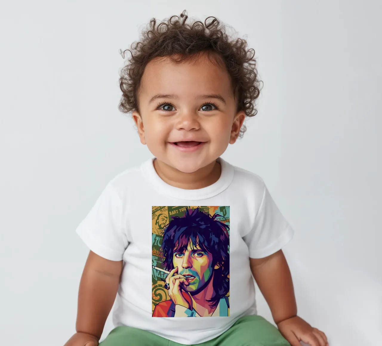 Keith Richards - Rolling Stones maglietta neonato da Hantamrata