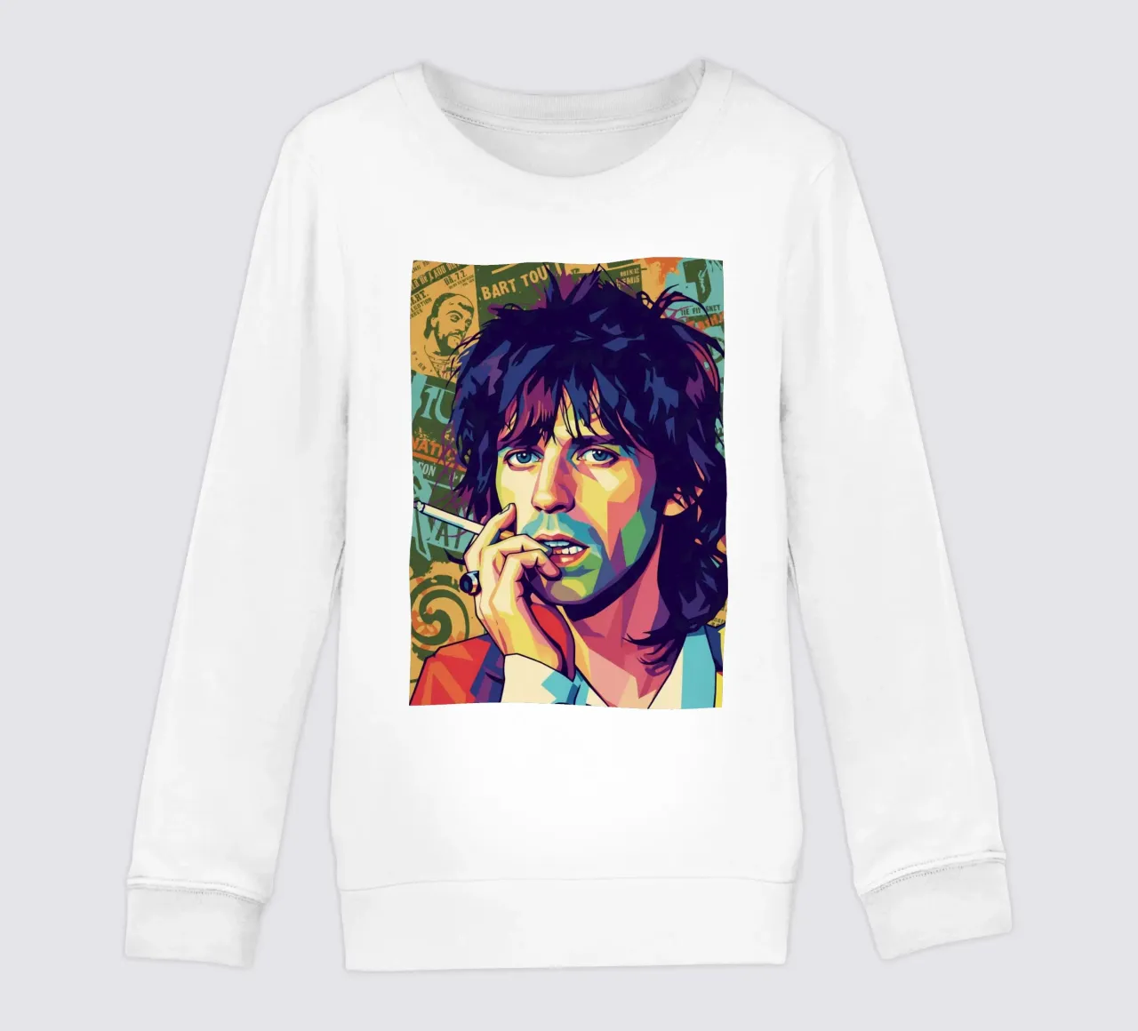 Keith Richards - Rolling Stones felpa bambino da Hantamrata
