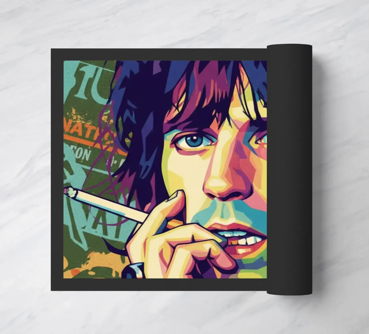 Keith Richards - Rolling Stones zerbino da Hantamrata