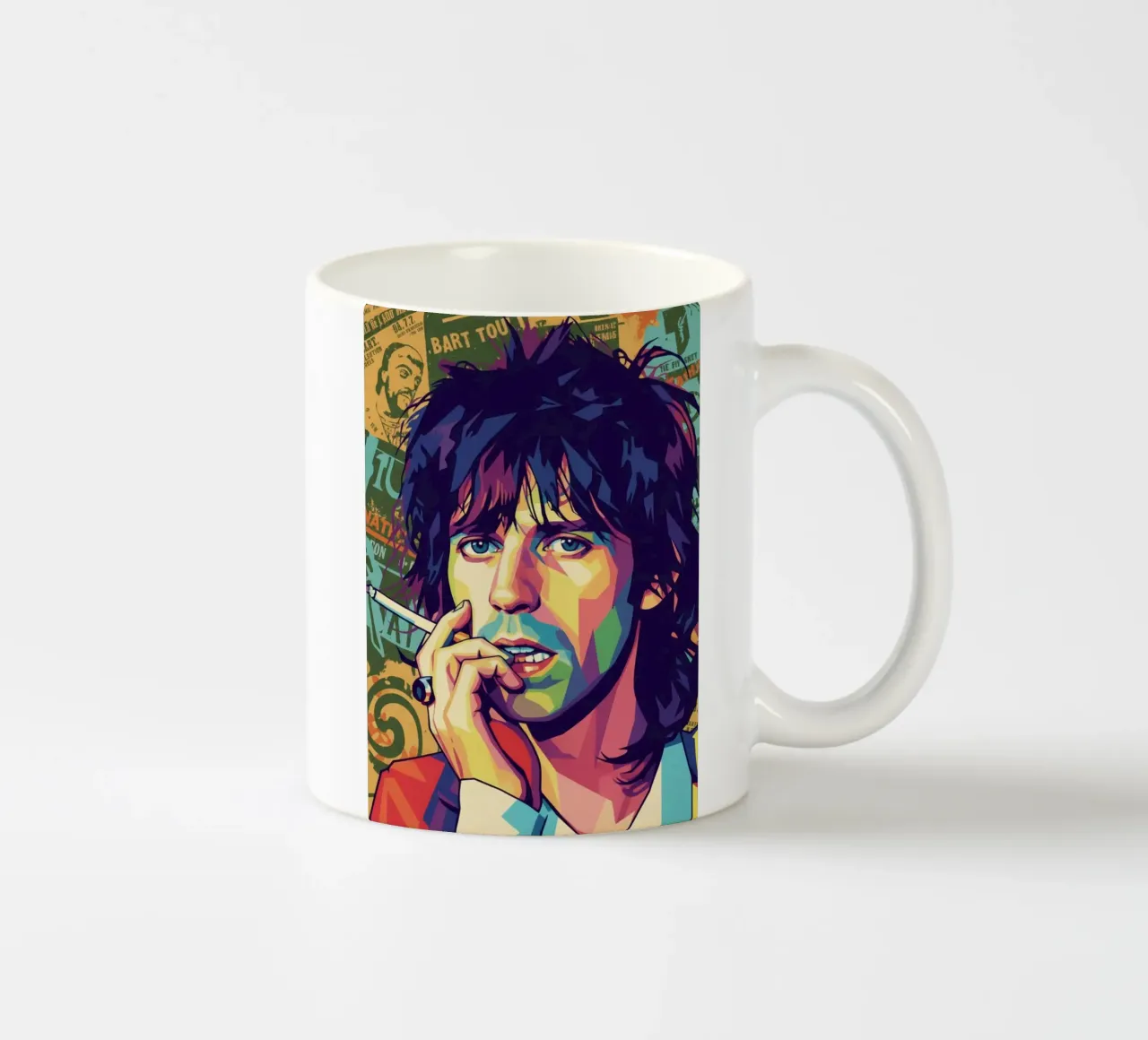 Keith Richards - Rolling Stones tazza in ceramica da Hantamrata