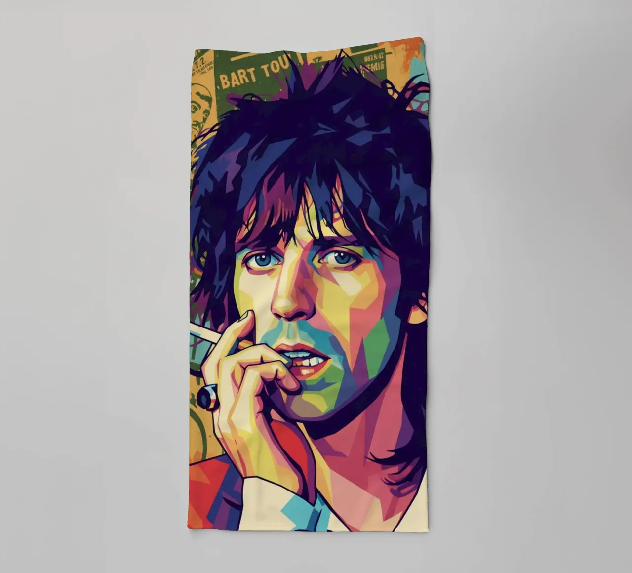 Keith Richards - Rolling Stones asciugamano da bagno da Hantamrata