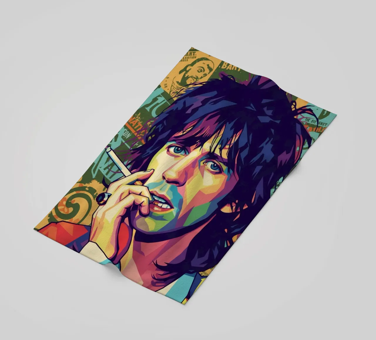 Keith Richards - Rolling Stones telo mare da Hantamrata