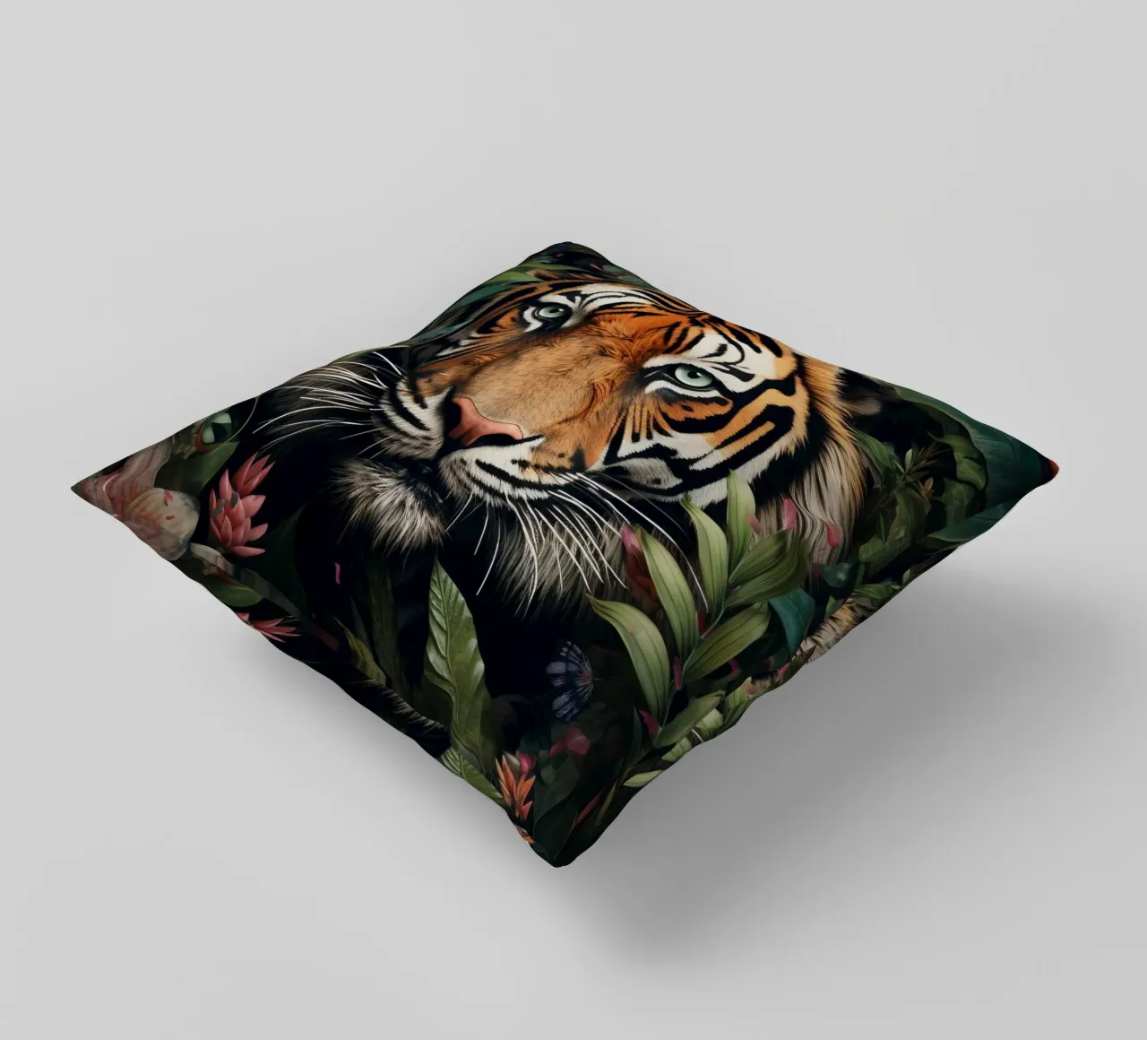Fiori di tigre Foglie cuscino da Mateo