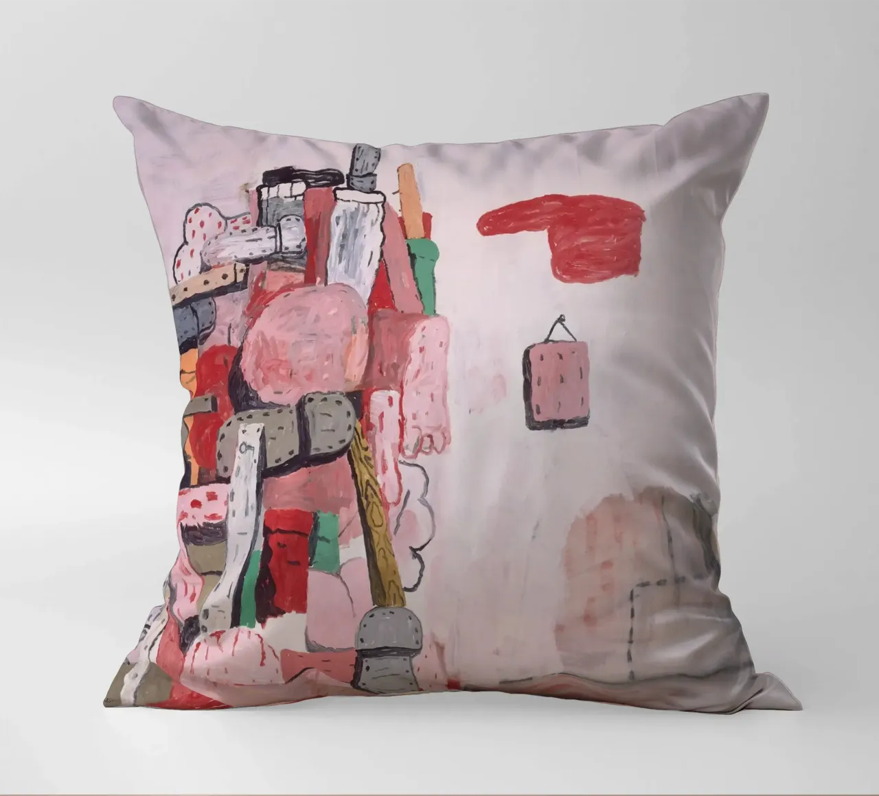 Torre Philip Guston cuscino da Riley Art Studio