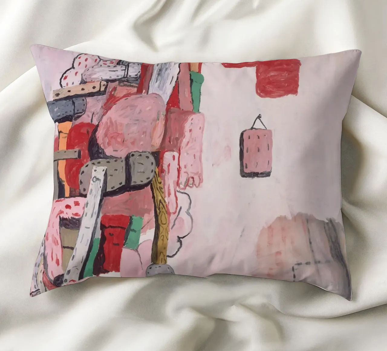 Torre Philip Guston cuscino da Riley Art Studio