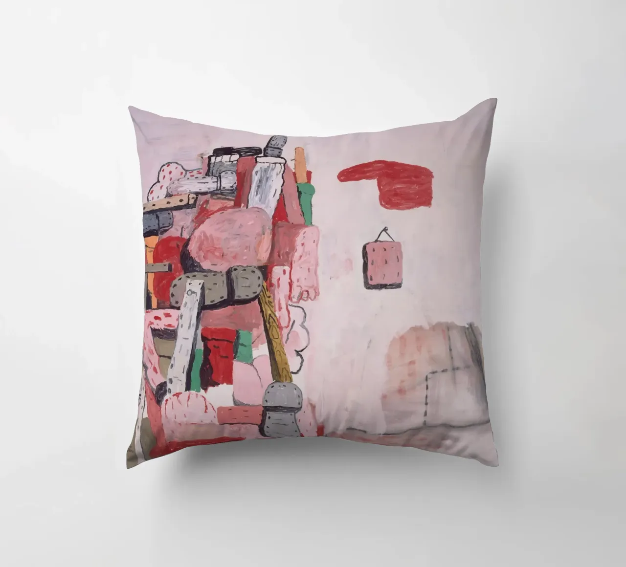 Torre Philip Guston cuscino da Riley Art Studio