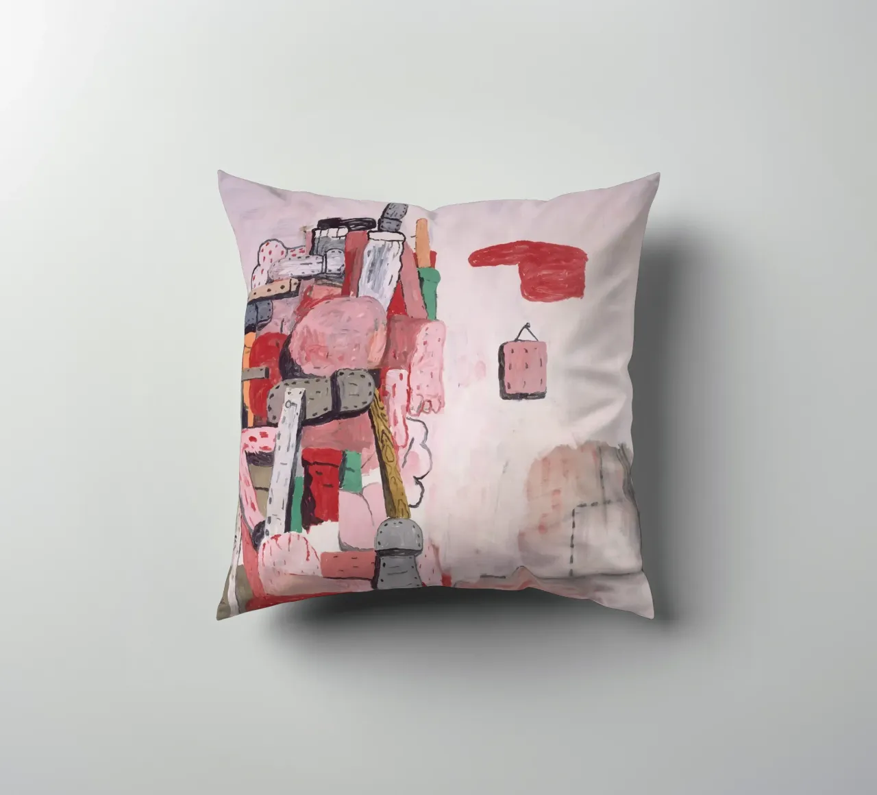 Torre Philip Guston cuscino da Riley Art Studio