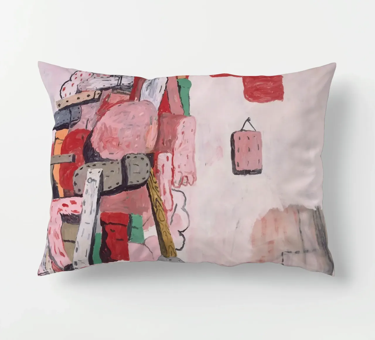 Torre Philip Guston cuscino da Riley Art Studio