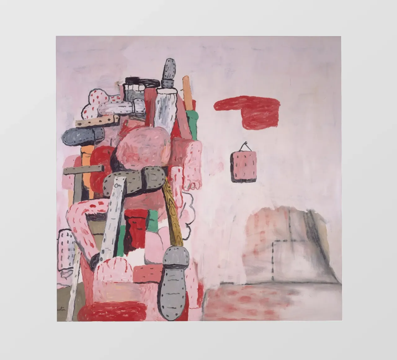 Torre Philip Guston telo in pvc da Riley Art Studio