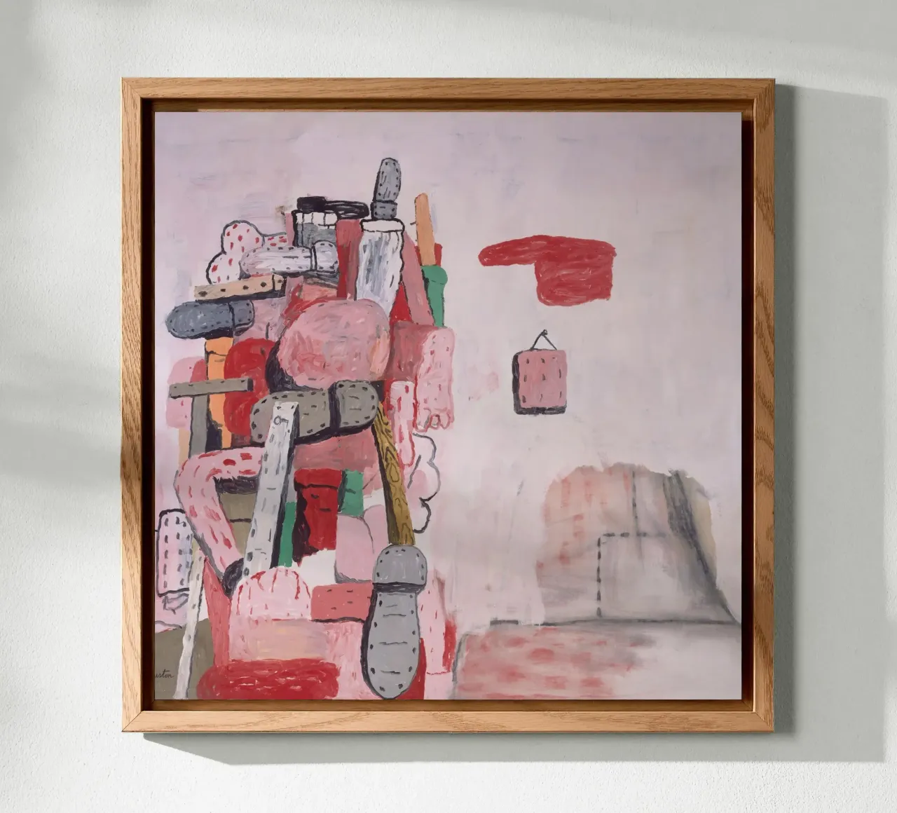 Torre Philip Guston pannello forex da Riley Art Studio