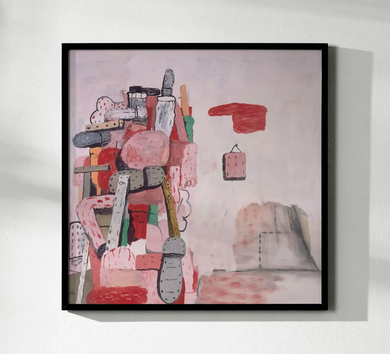 Torre Philip Guston poster da Riley Art Studio