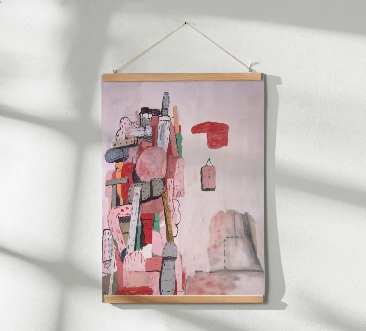Torre Philip Guston poster da Riley Art Studio
