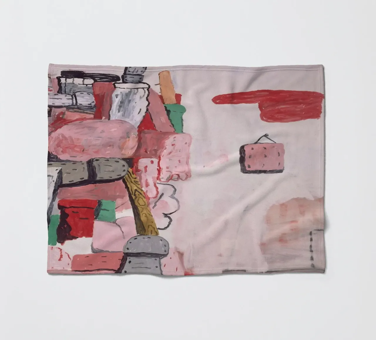 Torre Philip Guston coperta in pile da Riley Art Studio