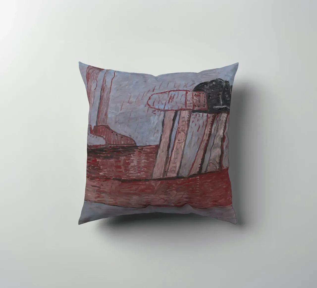 Philip Guston Livello inferiore cuscino da Riley Art Studio